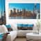 Designart - Evening New York City Skyline Panorama - Extra Large Canvas Art Print